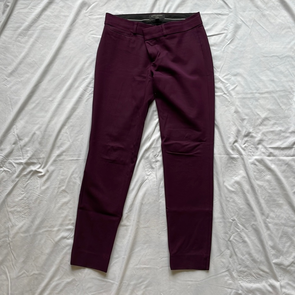 Banana Republic Sloan Pant - Plum Size 2